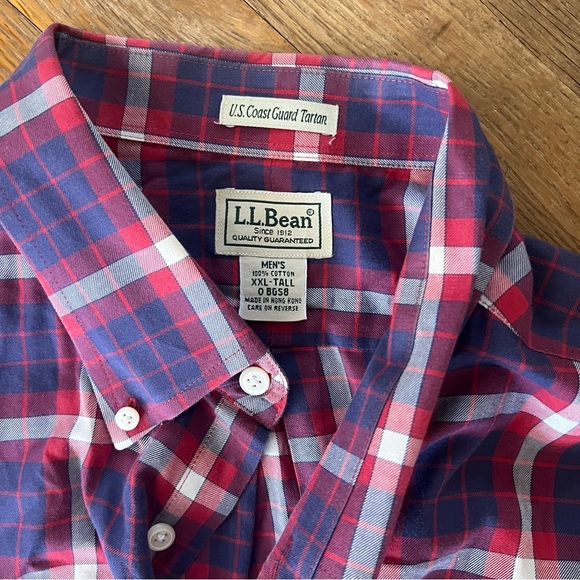 Men’s L.L. Bean button down size XXL tall - Picture 3 of 3